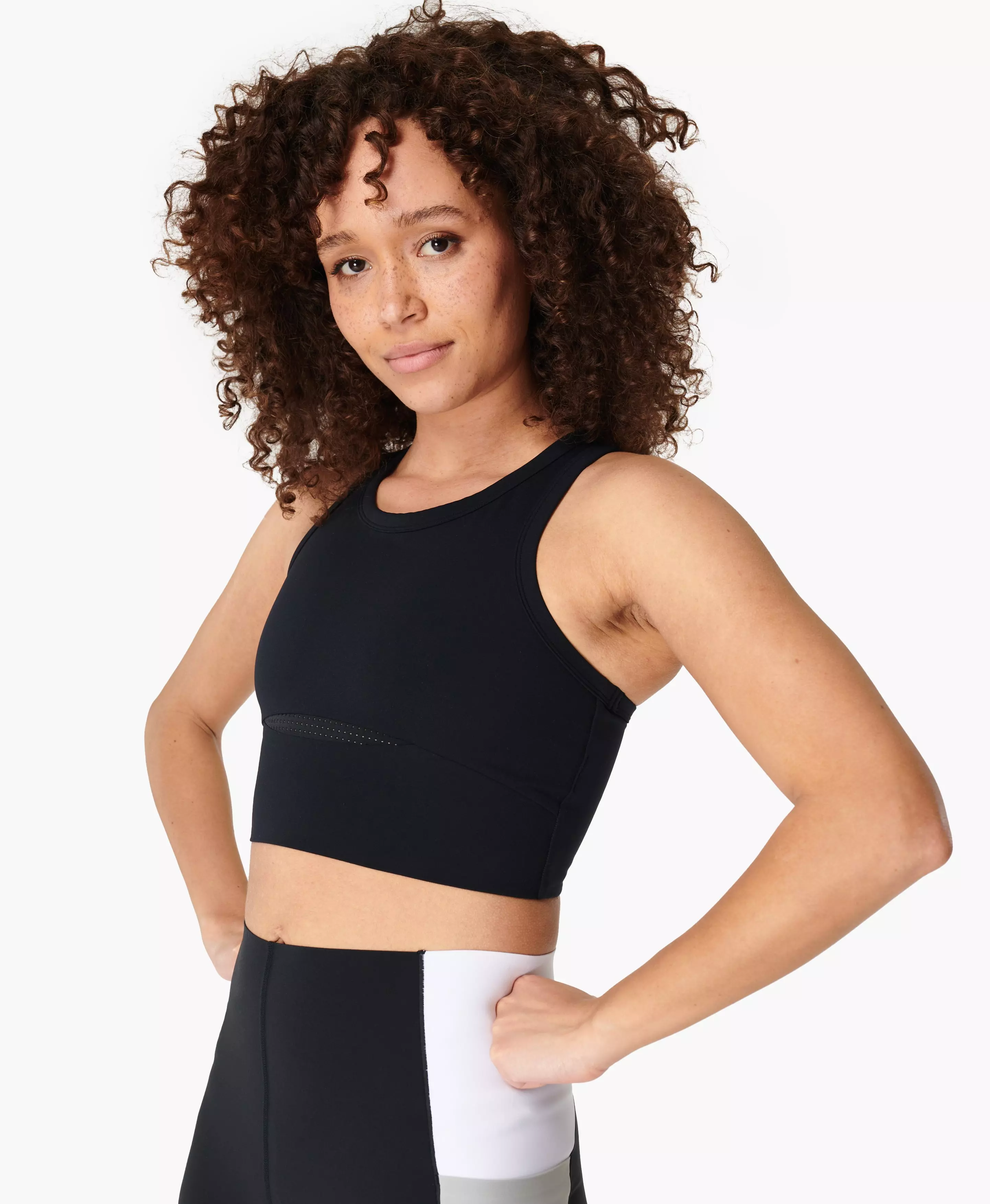 Power Frame Workout Tank Black Women S Tanks Www Sweatybetty Com