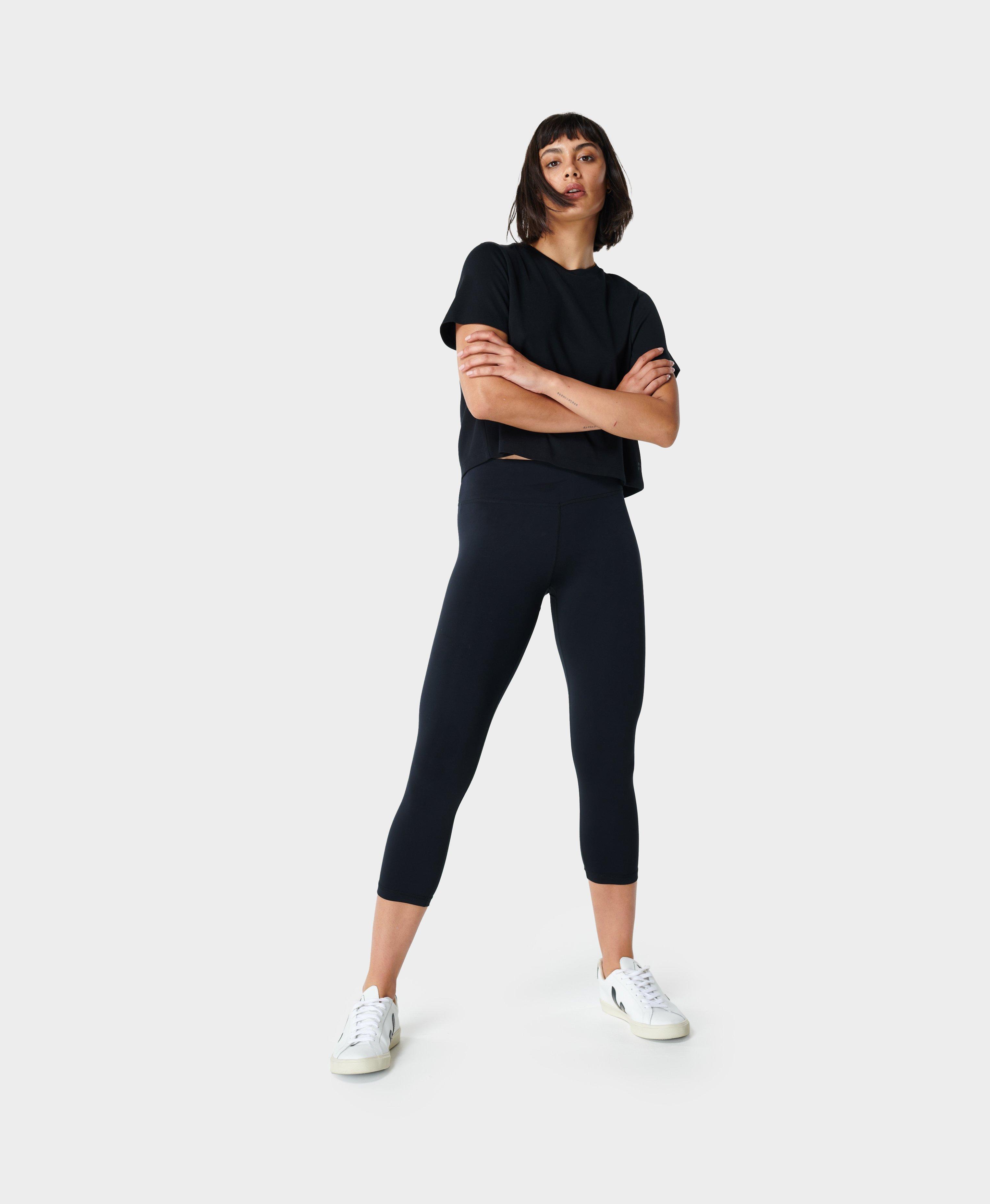 Womens Black Fitness Leggings