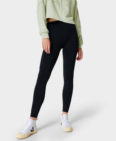 All Day High-Waisted Workout Leggings, Black | Sweaty Betty