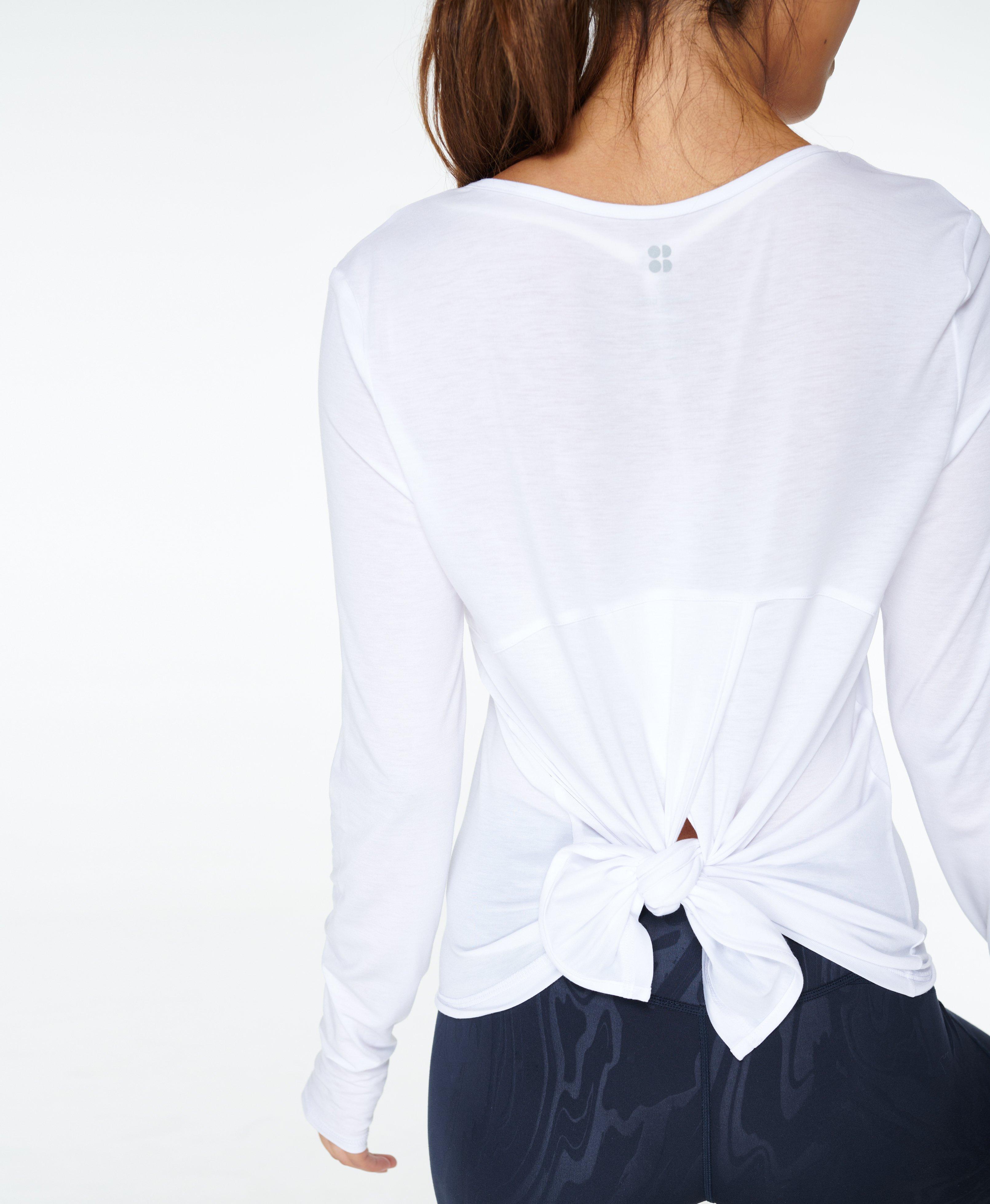 Move Split Back Long Sleeve Yoga Top 