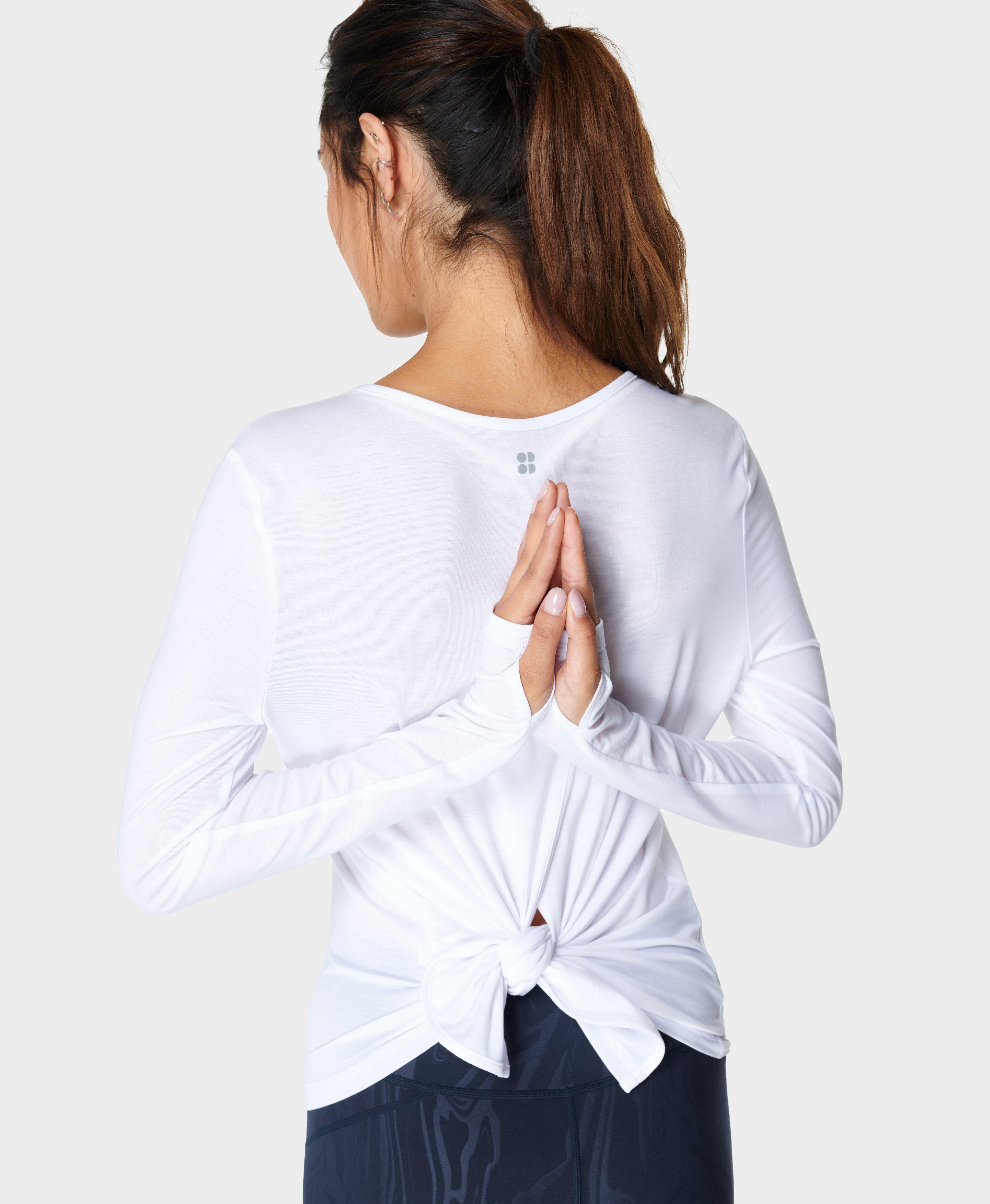 Yoga Tie Back Sweatshirt