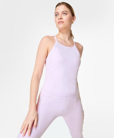 Super Soft Yoga Vest, Mistflower Purple | Sweaty Betty