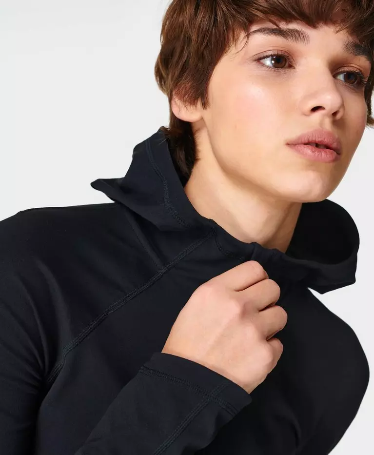 Super Soft Workout Zip Up - black | Women's Sweaters + Hoodies 