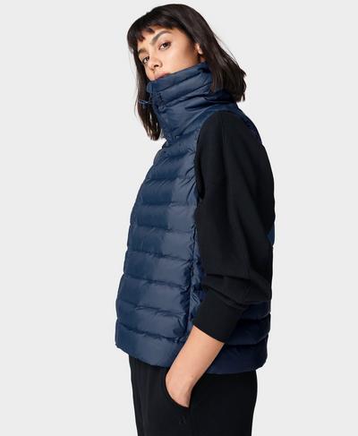 Pathfinder Packable Vest, Nordic Blue | Sweaty Betty