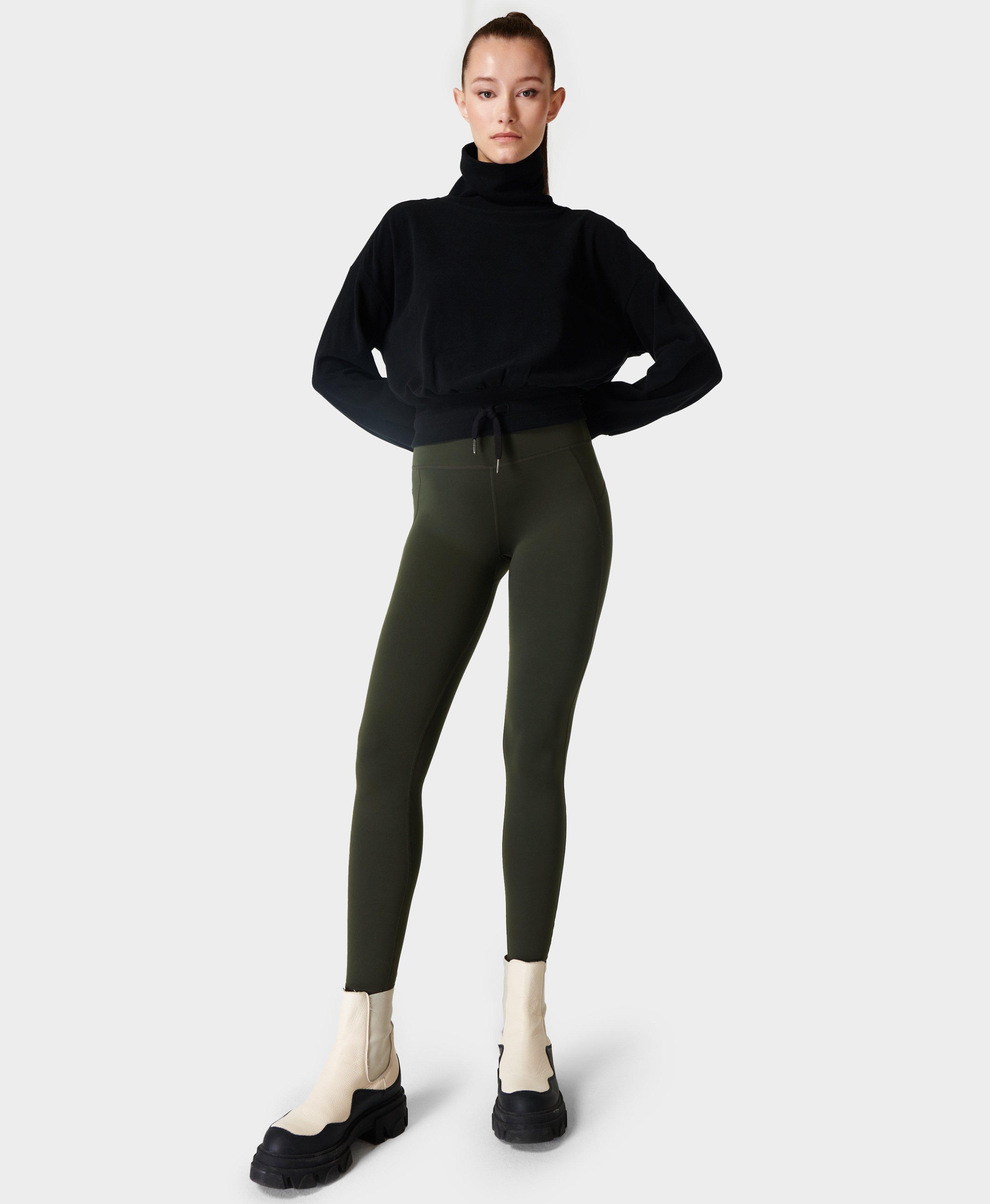 forest green workout leggings