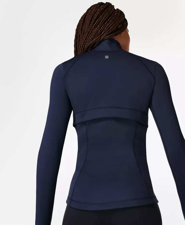 Power Boost Workout Zip Through - navyblue | Women's Jackets + 