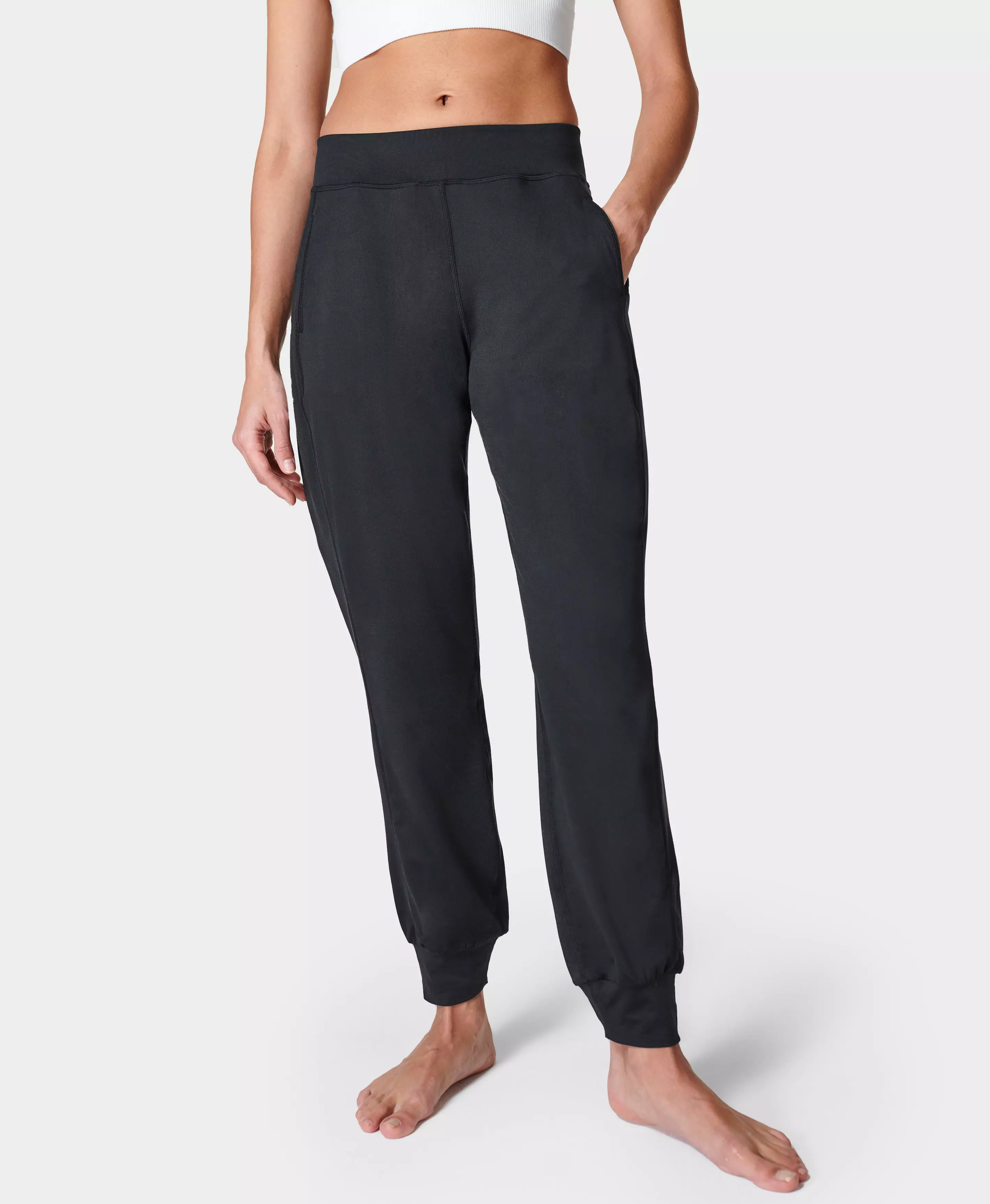 zaps - Black Cotton Blend Women's Yoga Trackpants ( Pack of 1 ) - Buy zaps  - Black Cotton Blend Women's Yoga Trackpants ( Pack of 1 ) Online at Best  Prices in India on Snapdeal