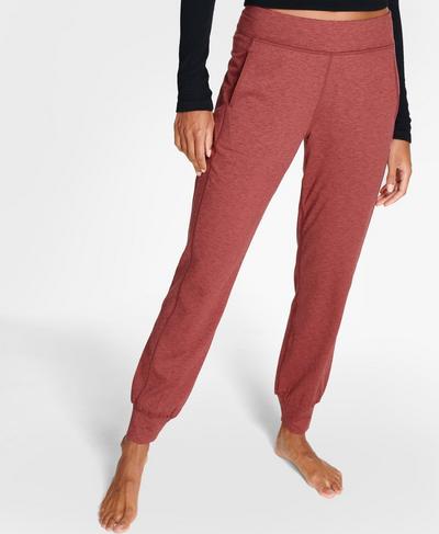 Gary Yoga Pants, Falu Red Marl | Sweaty Betty