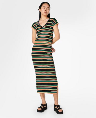 Resort Knitted Skirt, Multi Colour Stripe | Sweaty Betty