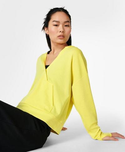 After Class Relaxed Hoodie, Sherbet Yellow | Sweaty Betty