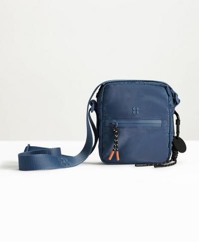 Crossbody Bag , Oxford Blue | Sweaty Betty