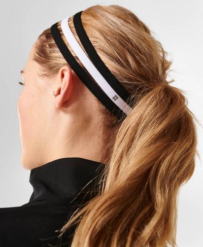 Multi Strap Headband , Black | Sweaty Betty