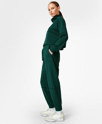 Revive Relaxed Jogger, Deep Emerald Green | Sweaty Betty