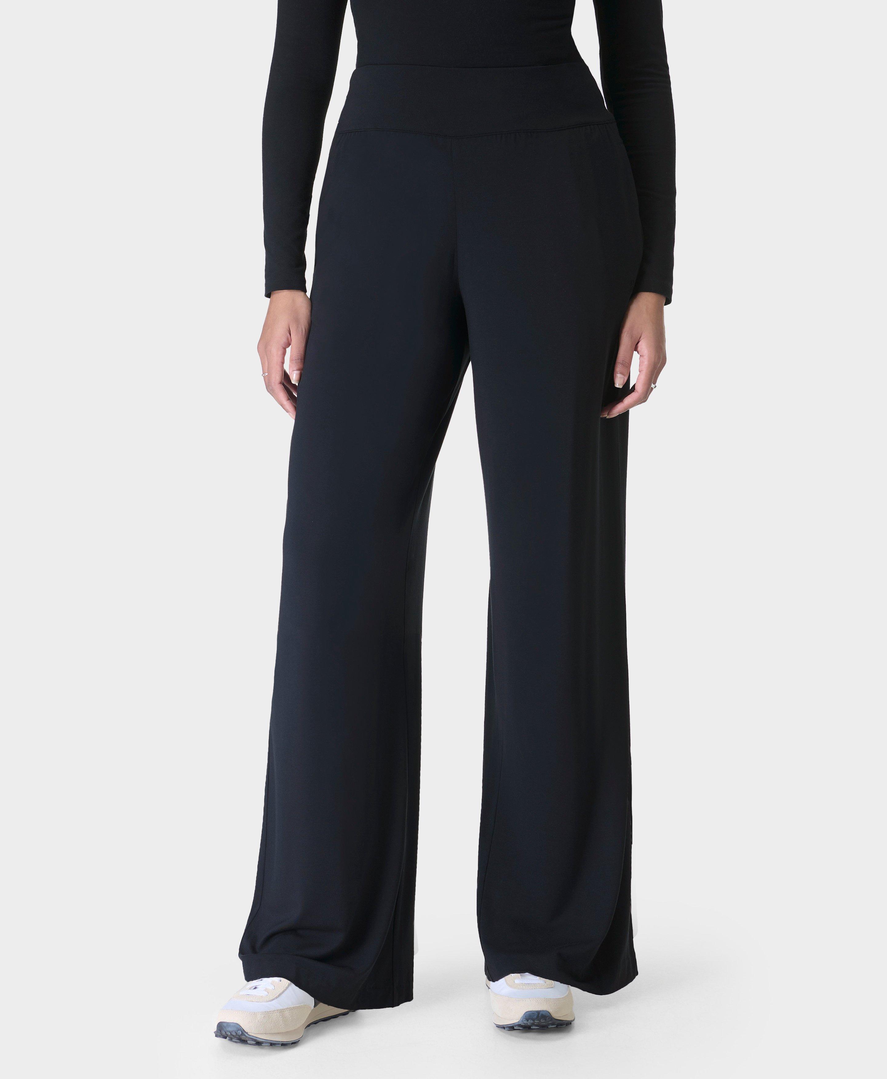 modal wide leg pants