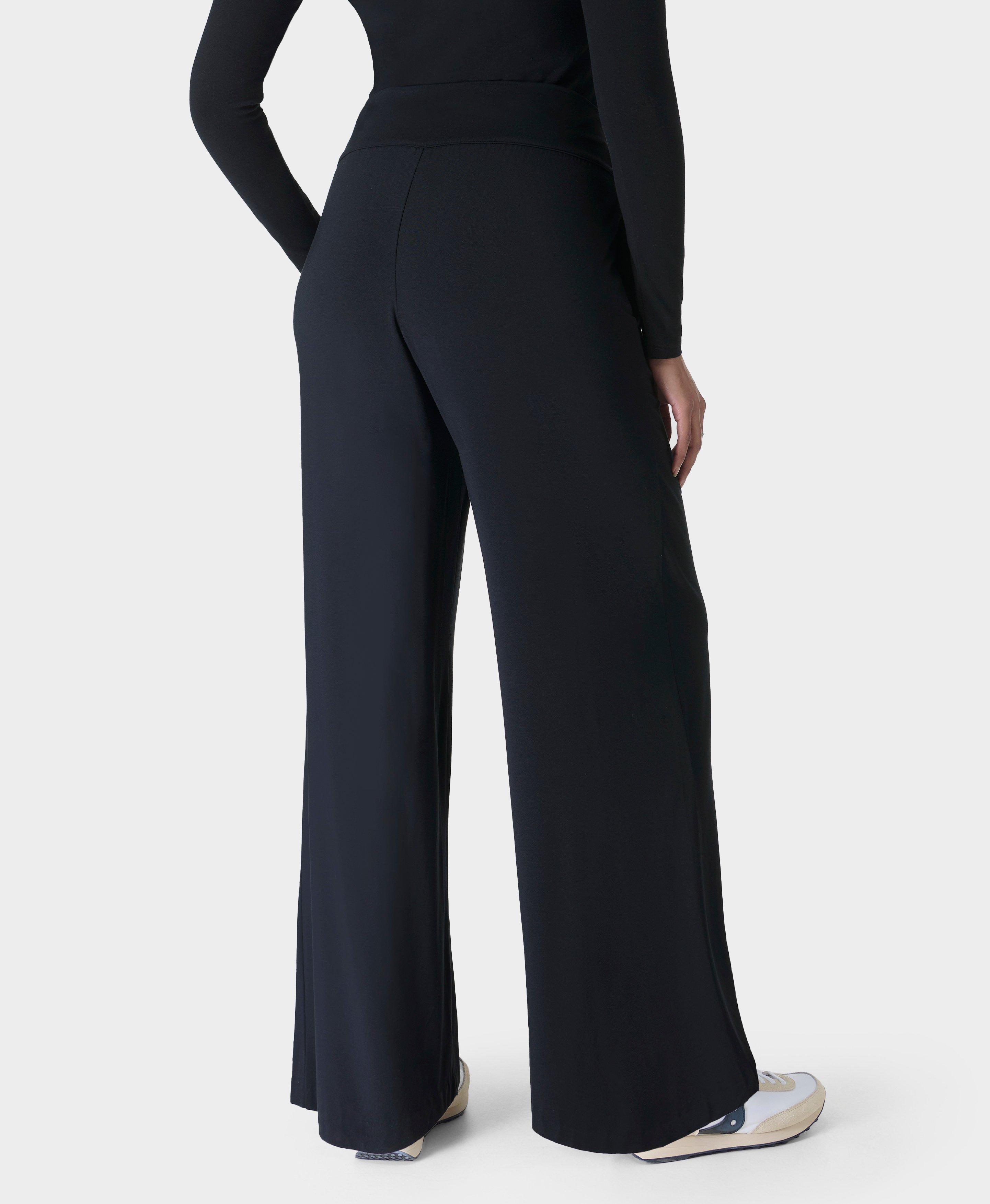 modal wide leg pants