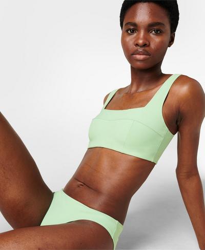 Brook Xtra Life Bikini Top, Poolside Green | Sweaty Betty