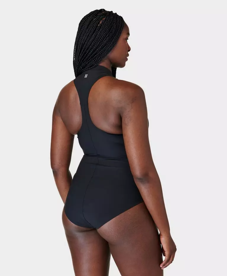 Vista High Neck Swimsuit - blacka | Women's Swimsuits & Bikinis