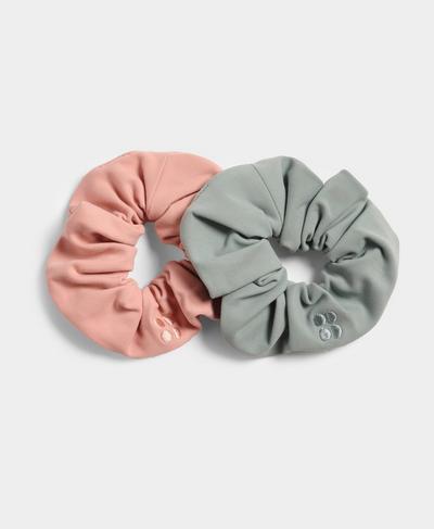 Super Soft Scrunchie 2 Pack, Bloom Pink | Sweaty Betty