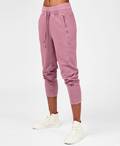 Garudasana Cropped Sweatpants, Heather Rose Pink | Sweaty Betty