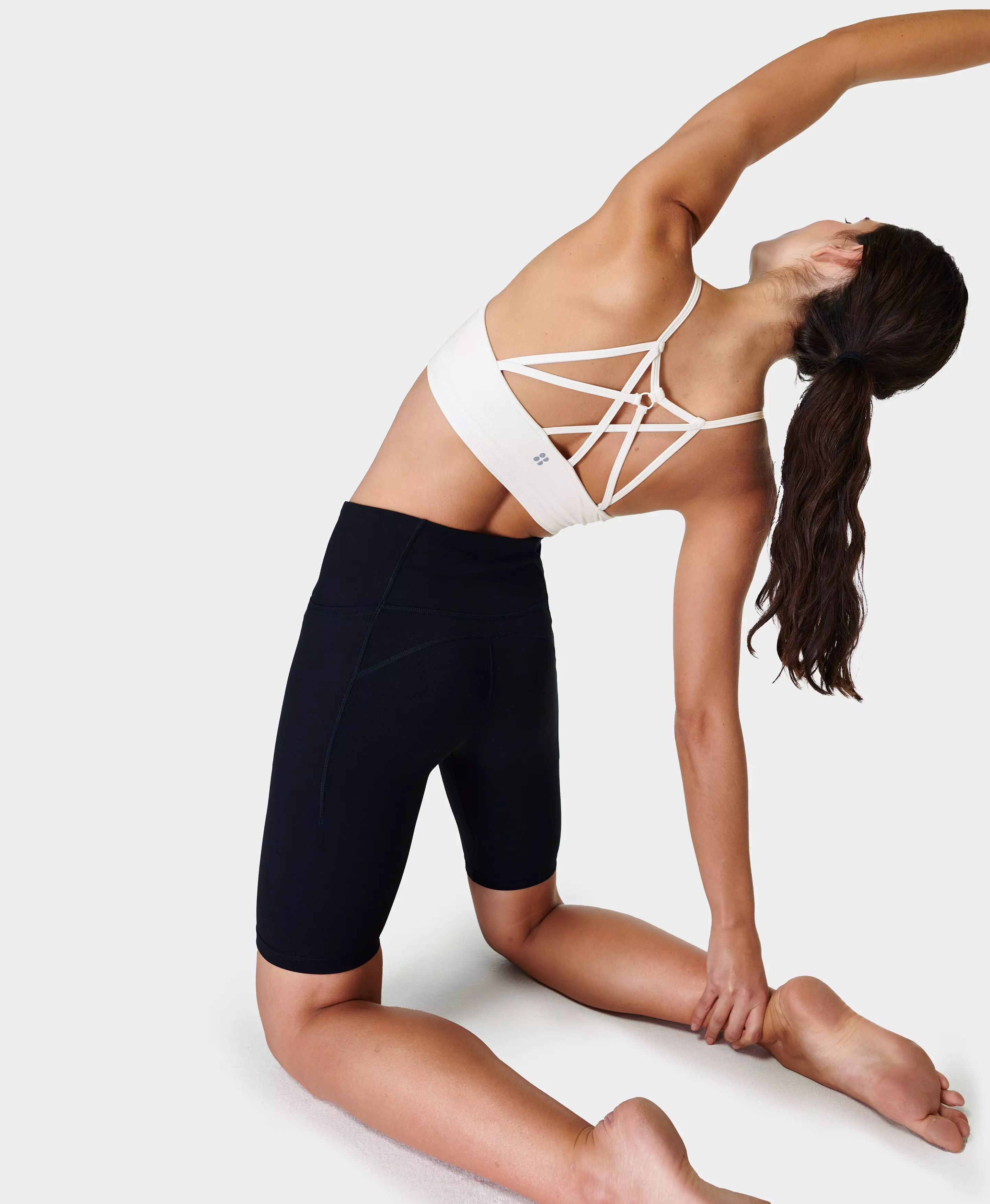 Spirit Reformed Yoga Bra - White, Women's Sports Bras