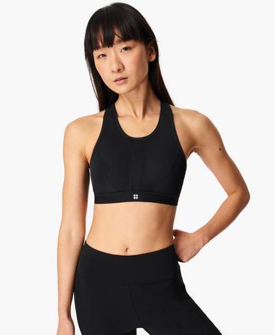 High Intensity Sports Bra, Black | Sweaty Betty