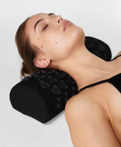Yogi Bare Acupressure Pillow, Black | Sweaty Betty