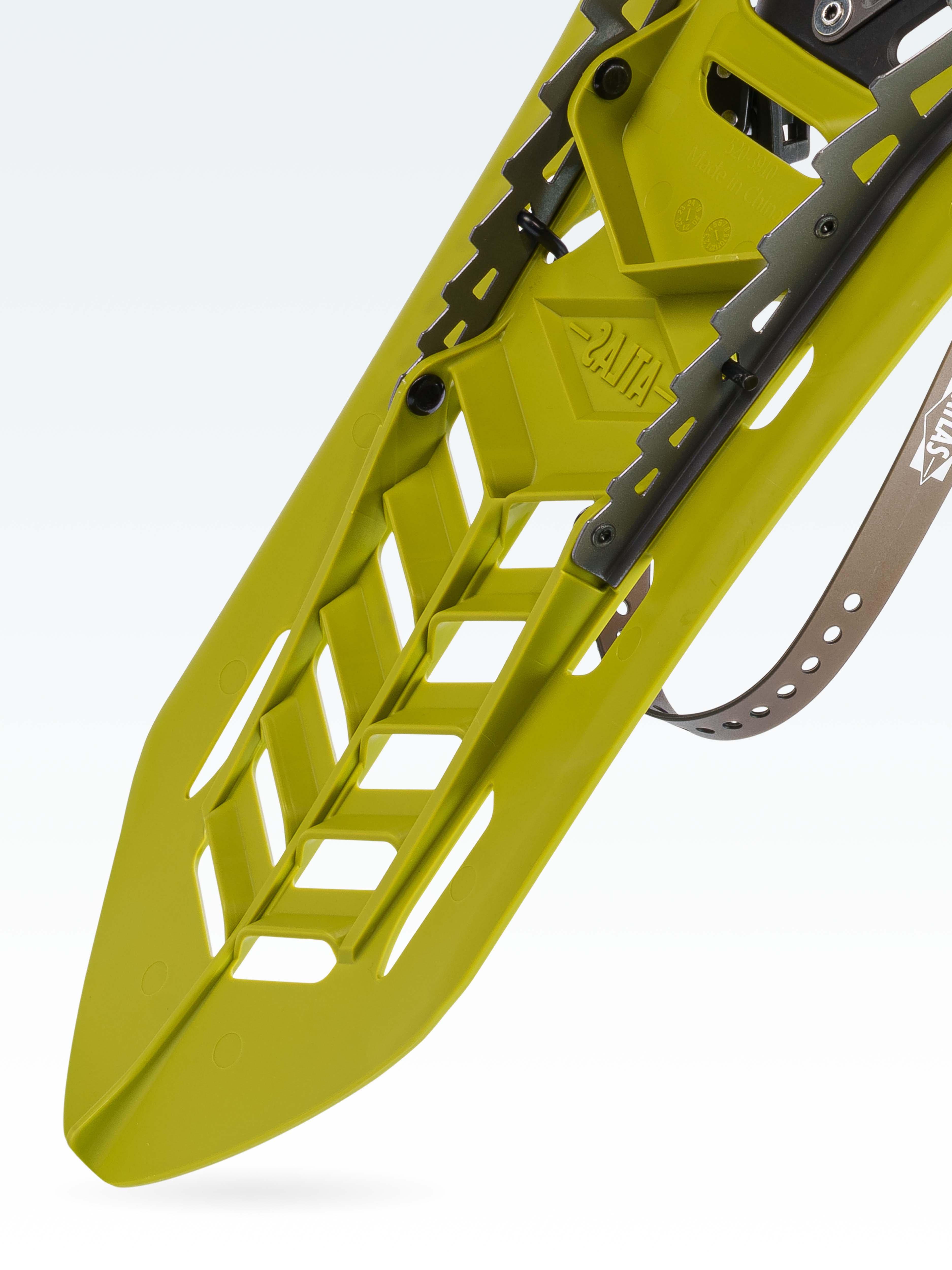 メーカー公式 近畿ドットサプライAtlas Snowshoes Helium-Trail Kit, Black Bright Green, 23 
