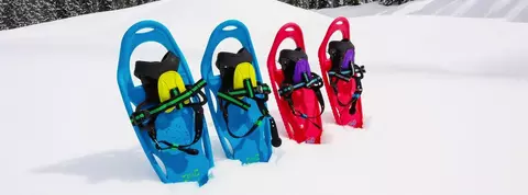 clp banner youth snowshoes