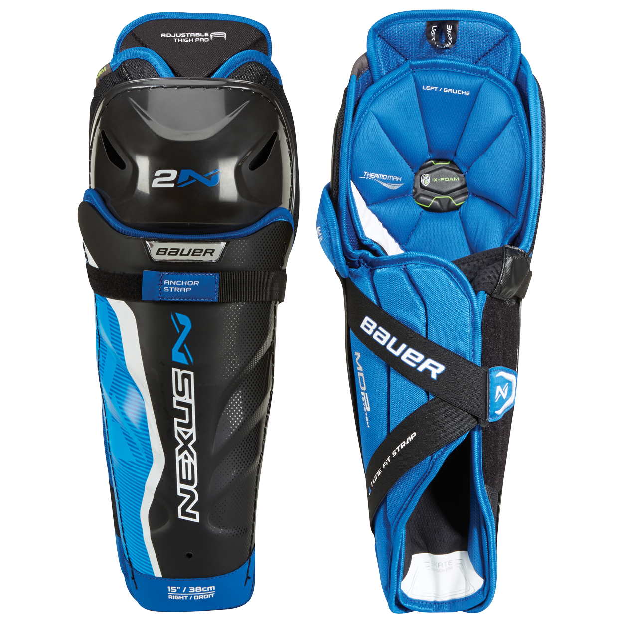 bauer 2s pro shin guards