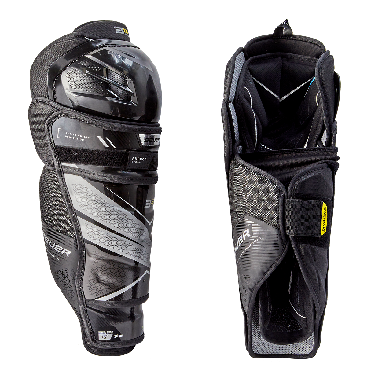 SUPREME 3S PRO Shin Guard Senior Superior performance BAUER