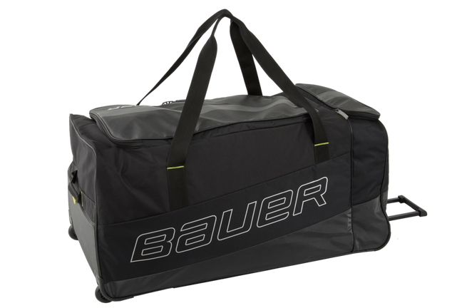 Bauer Premium Ice Hockey Goalie Bag Wheeled Roller Street Kit Equipment Gear 