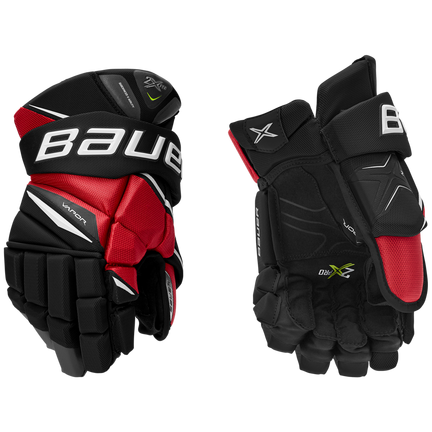 VAPOR 2X PRO Glove Senior,Черный с красным,Размер M