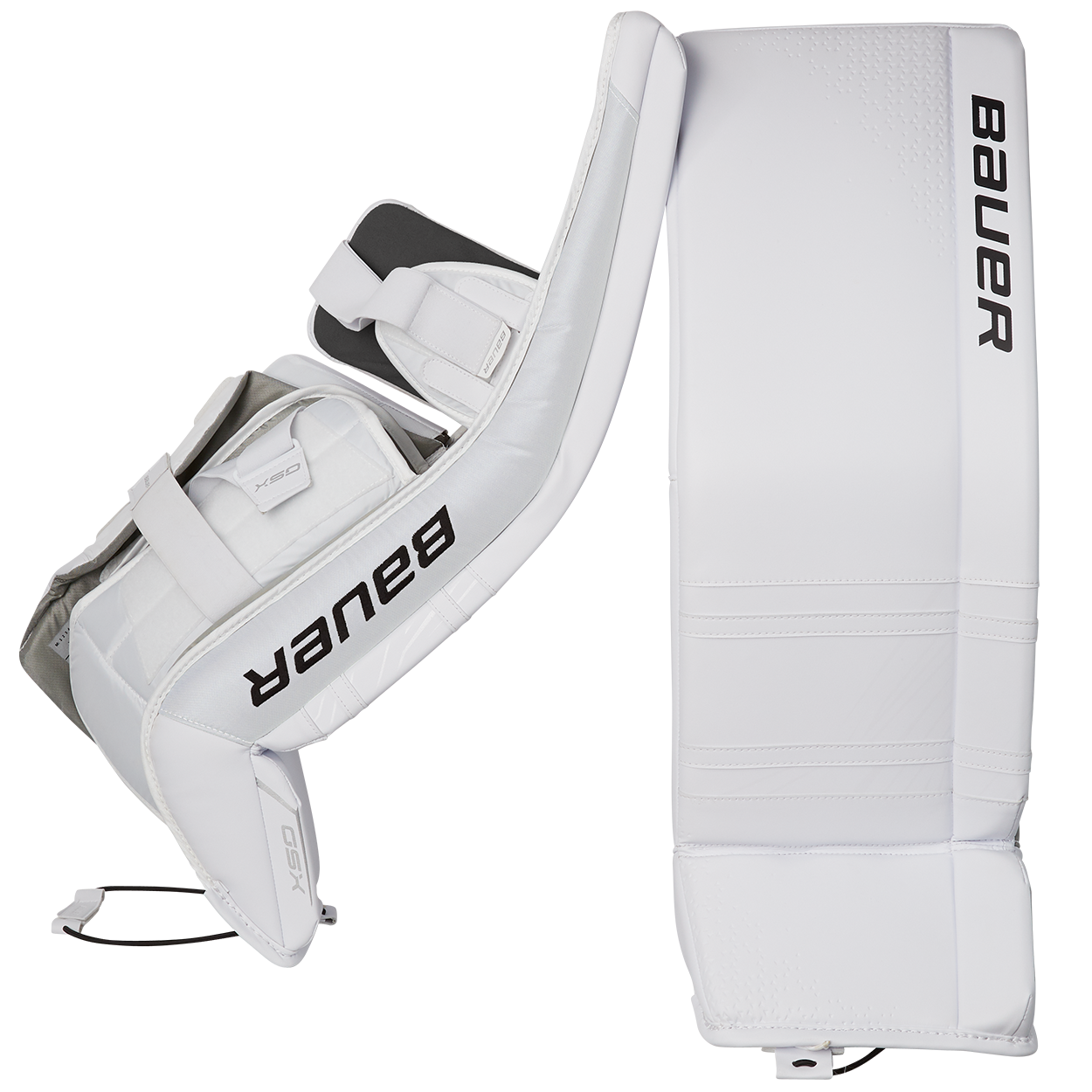 bauer goalie pads