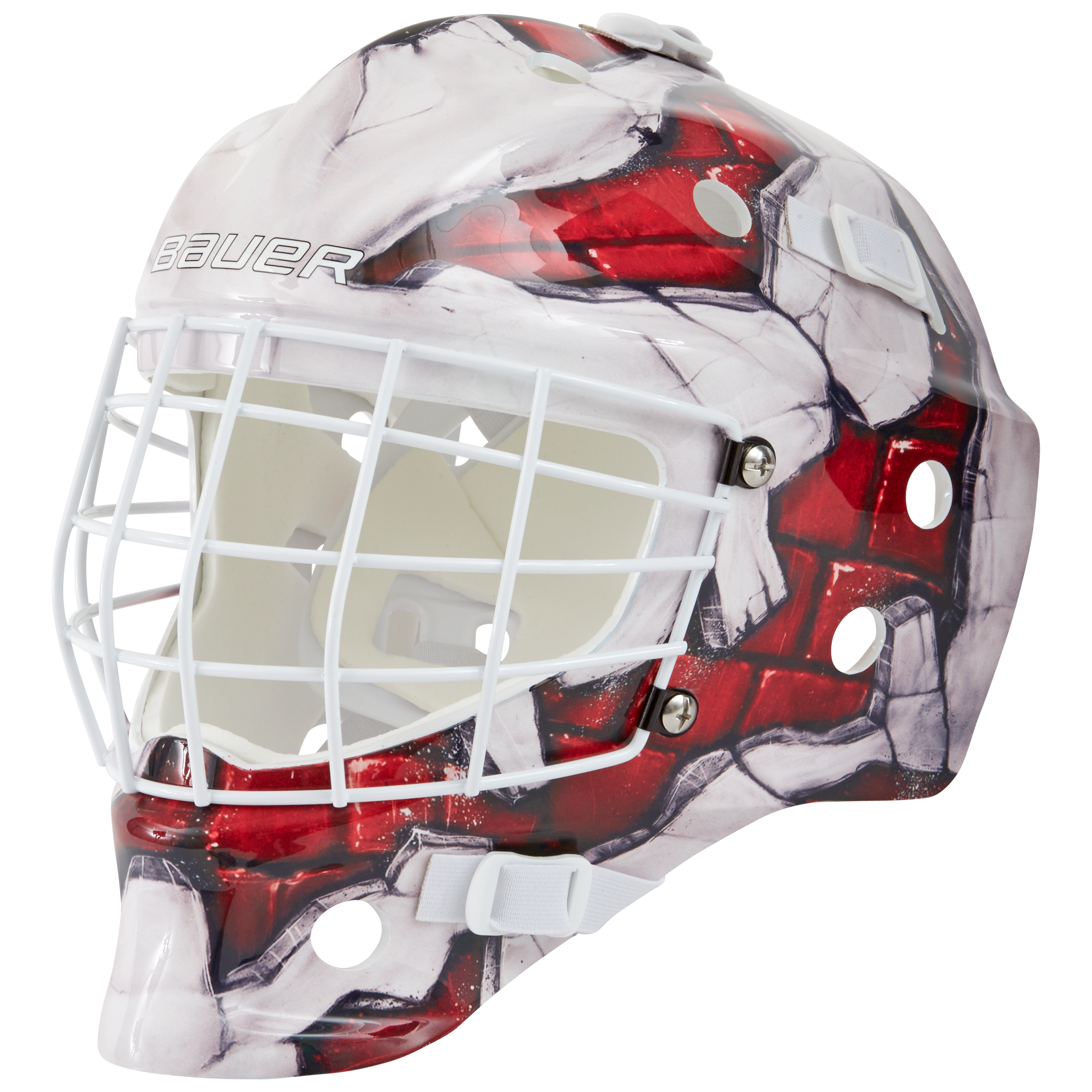 street hockey goalie helmet
