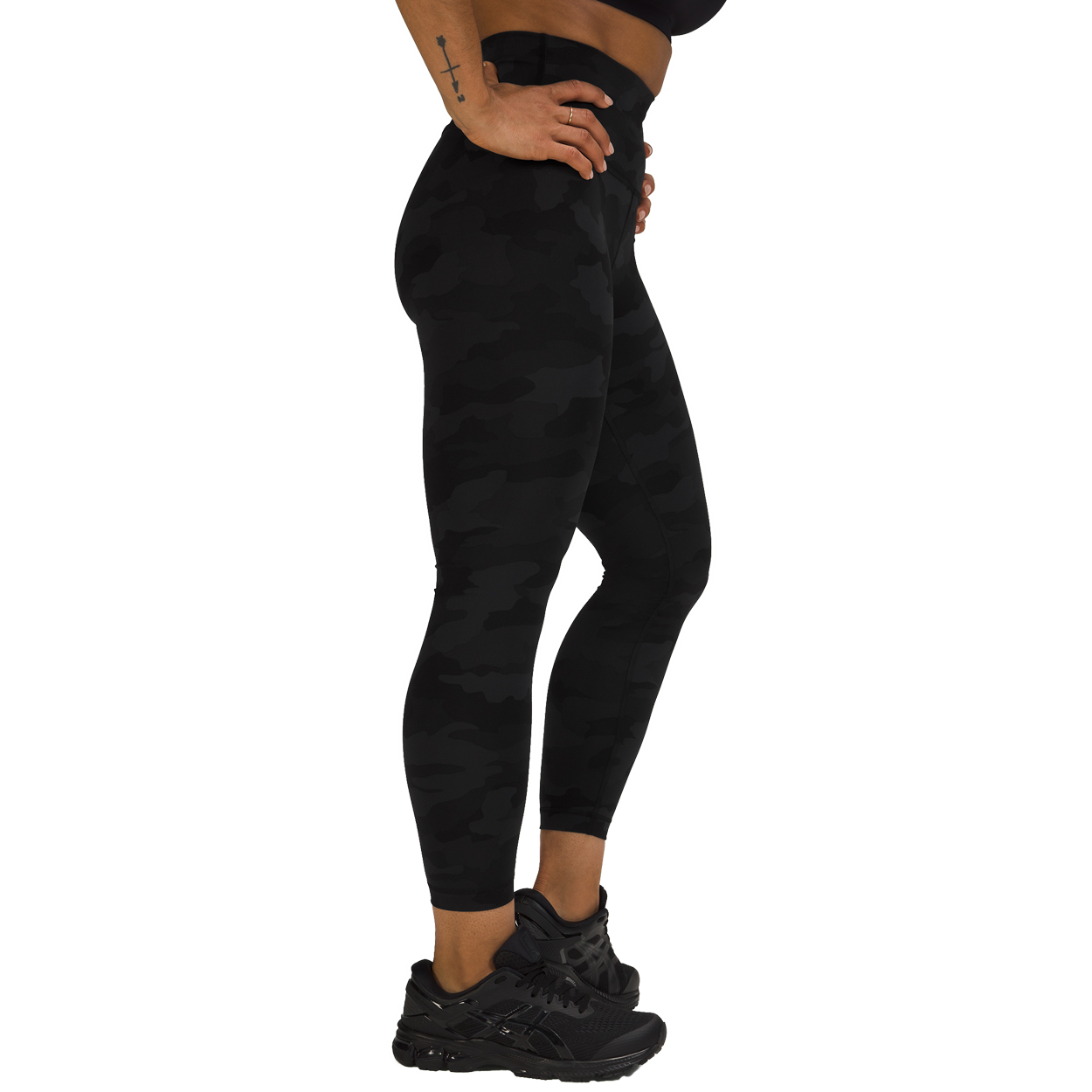 black camo lulu leggings