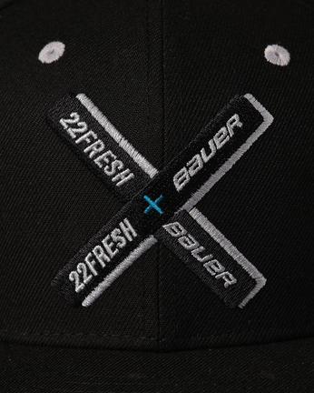BAUER // 22FRESH NEW ERA® 9FIFTY X HAT,Black,medium