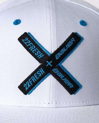 BAUER // 22FRESH NEW ERA® 9FIFTY X HAT,Weiß,Medium