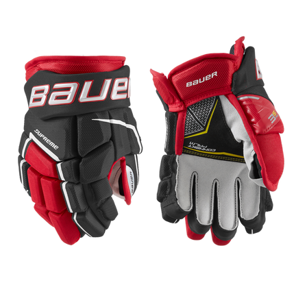 SUPREME 3S PRO Glove Junior,Черный с красным,Размер M