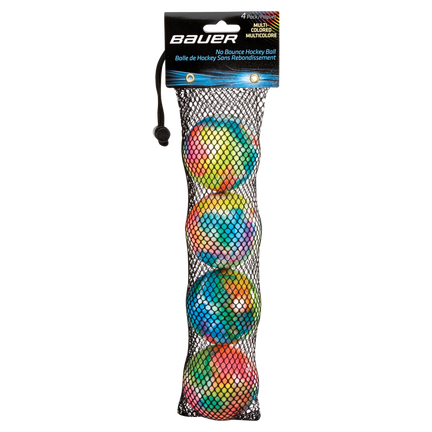 Multi-Colored No-Bounce Hockey Balls,,medium