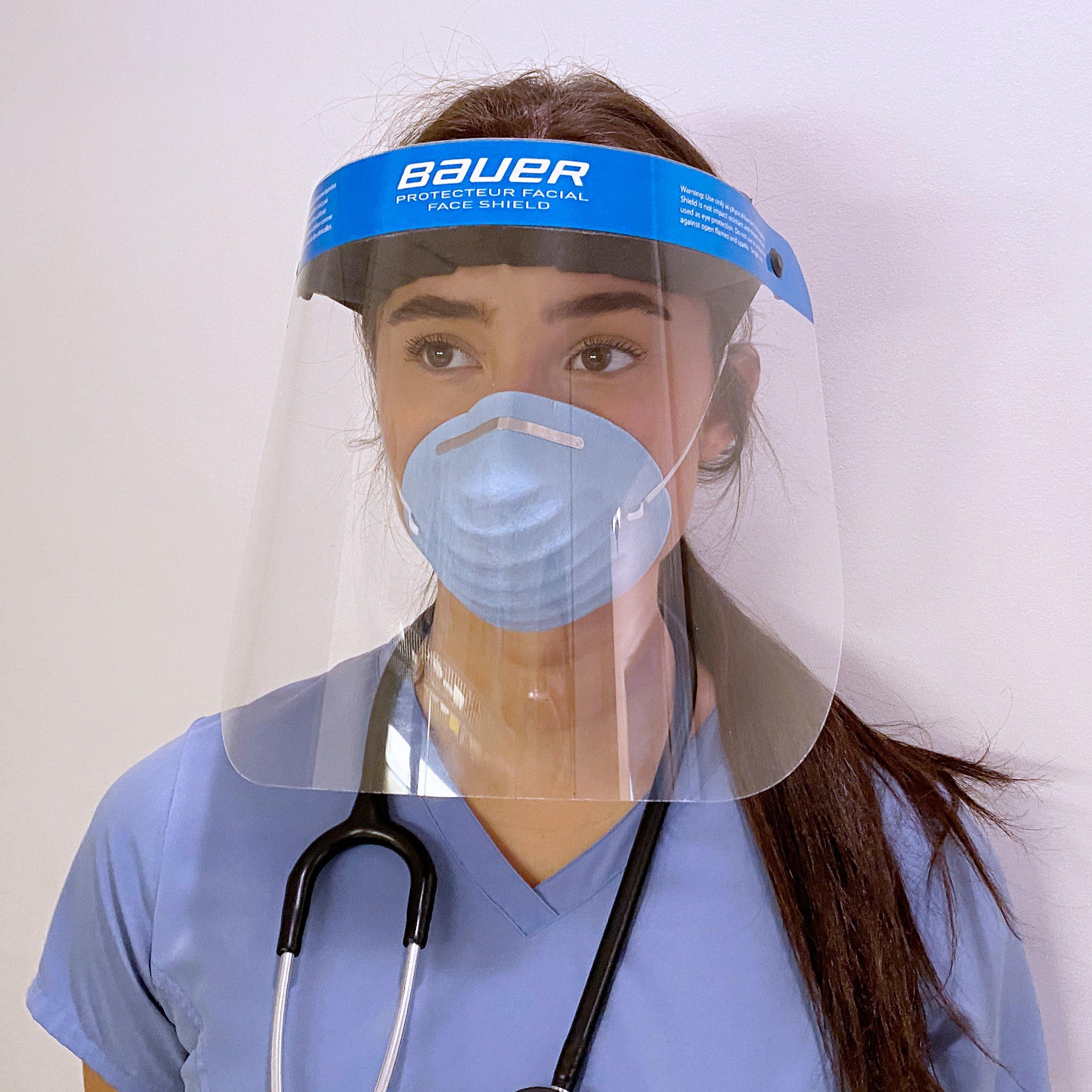 BauerMedicalProtectiveFaceShield