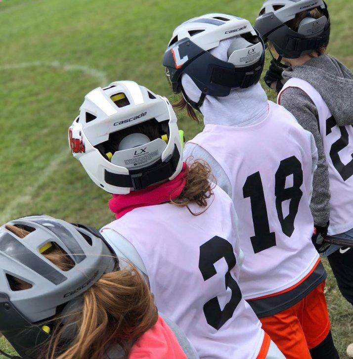 Boston Cannons MLL Lacrosse Cascade CPX Team Issued Helmet