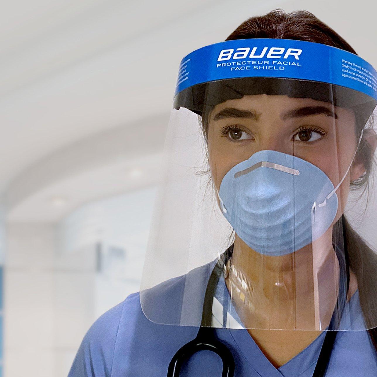 bauer face shields order