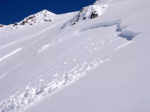 Slab avalanche