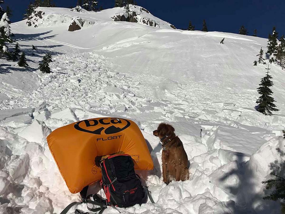 Avalanche shop inflatable backpack