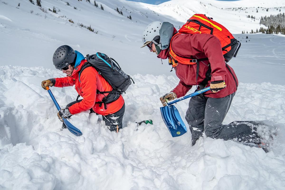 Mountaineering store snow shovel