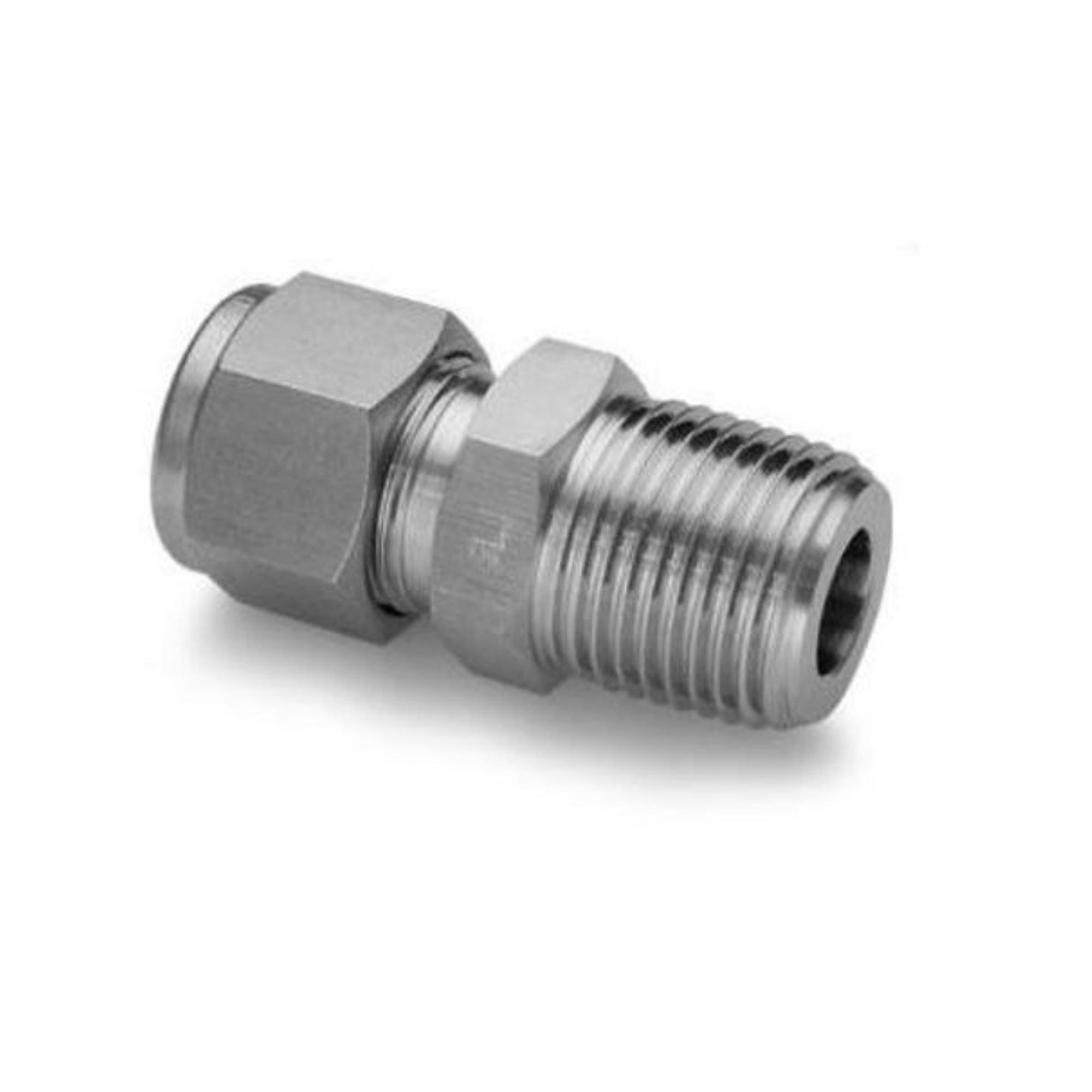 FTN 1/4 MNPT X 1/4 Comp, Straight, 316SS