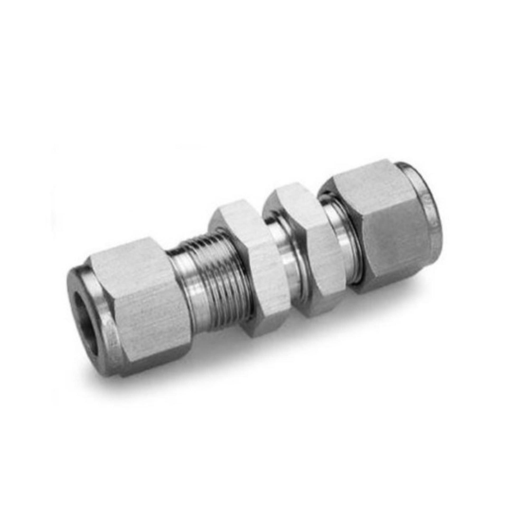 FTN 1/4 Comp, Bulkhead Union, 316SS