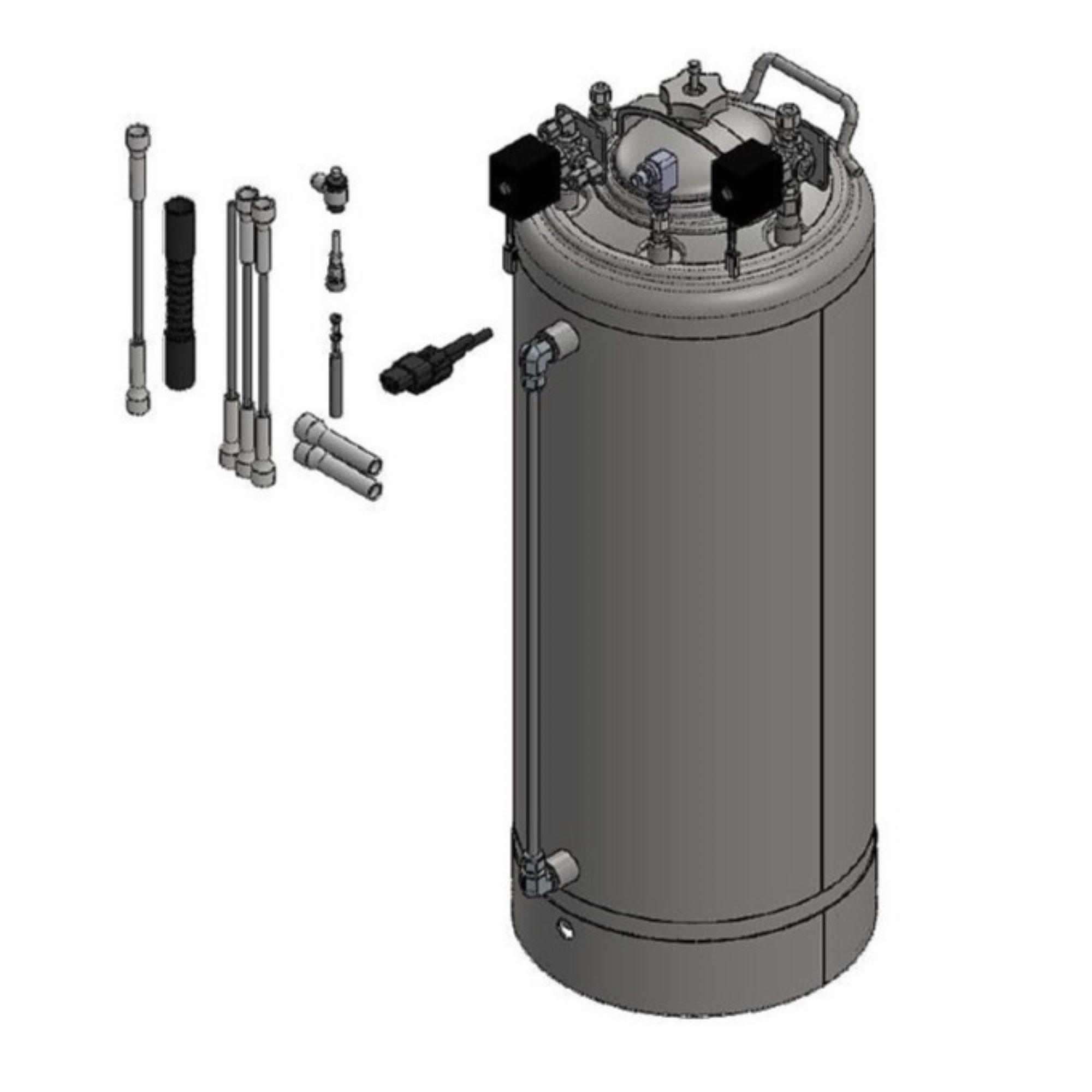 Complete 50L M6/12 Stand Alone Auto Waste