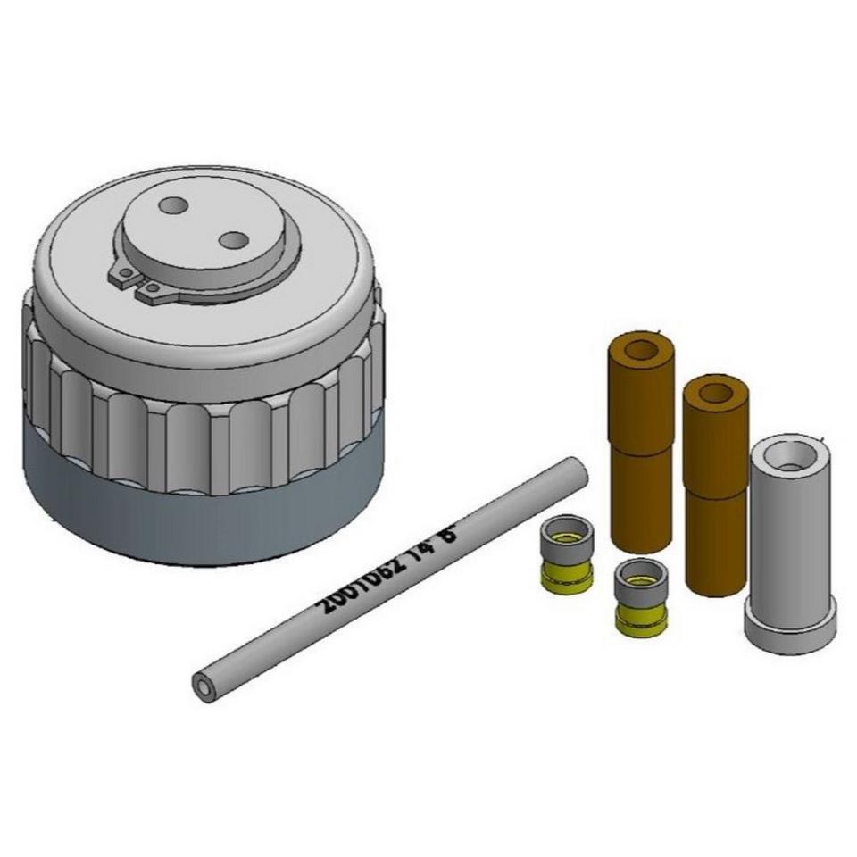 GL28-400 Bottle Cap 1/8 X 1/8 Assembly