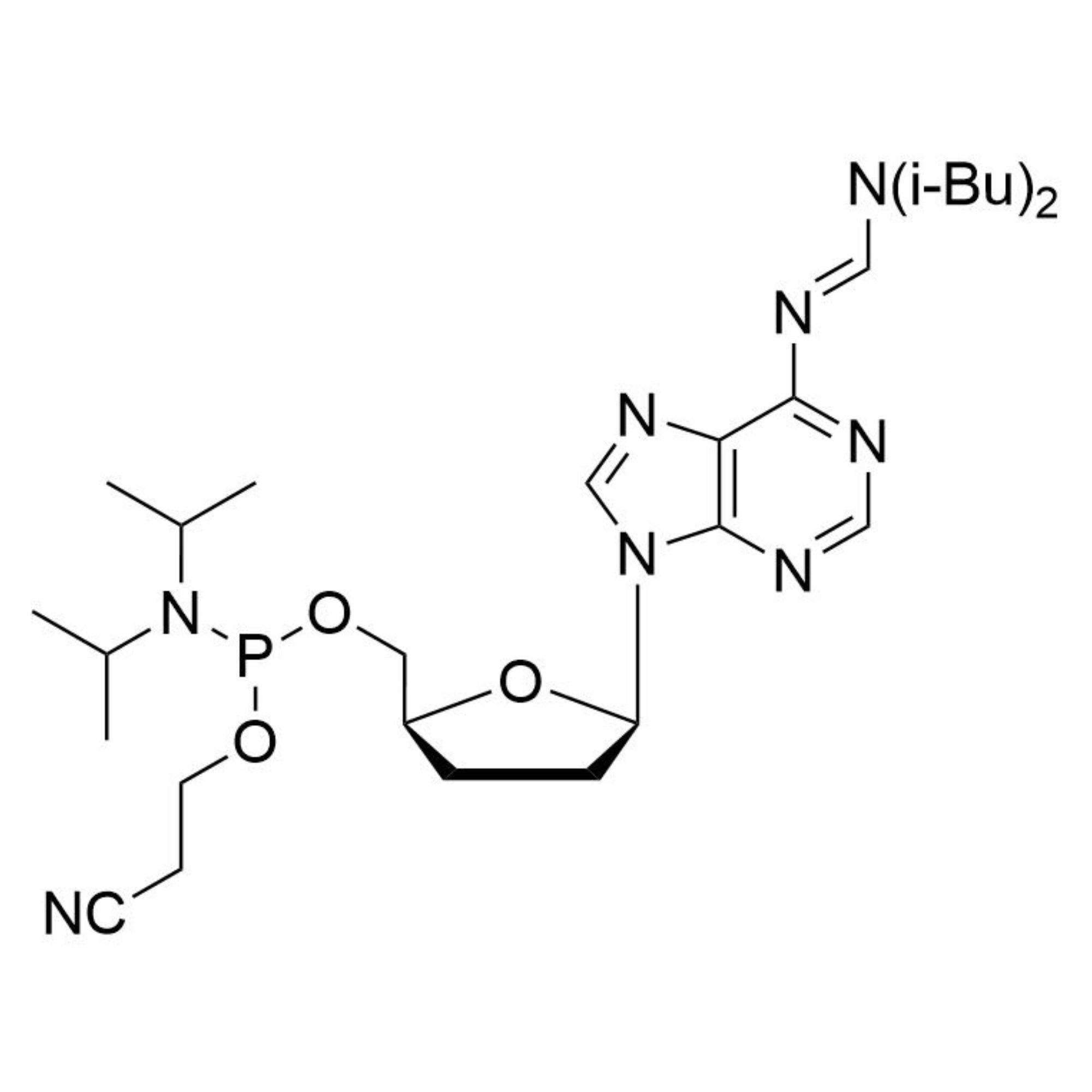 2',3'-ddA CE-Phosphoramidite, BULK (g), Glass Screw-Top